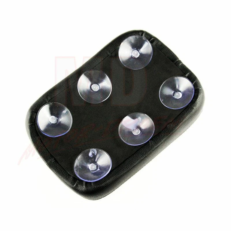 Rear Fender Pillion Passenger Pad Seat Suction Cup for Harley Sportster Dyna