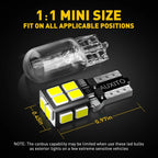 20x T10 LED White License Plate Light Bulb for Various Models