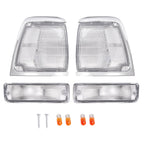 Set of 4 Corner Lamps + Turn Signal Lamps for Toyota Pickup (1992–1995)