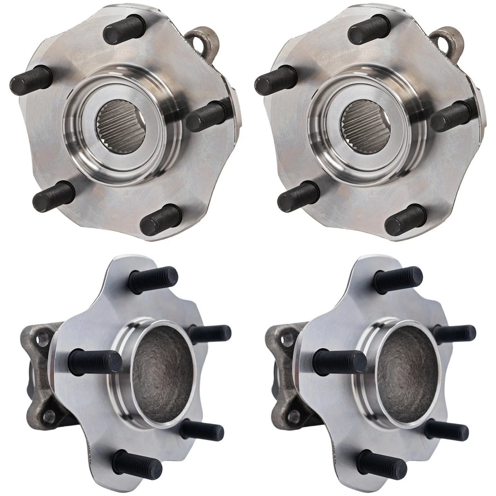 Set of 4 Wheel Hubs for Nissan Sentra