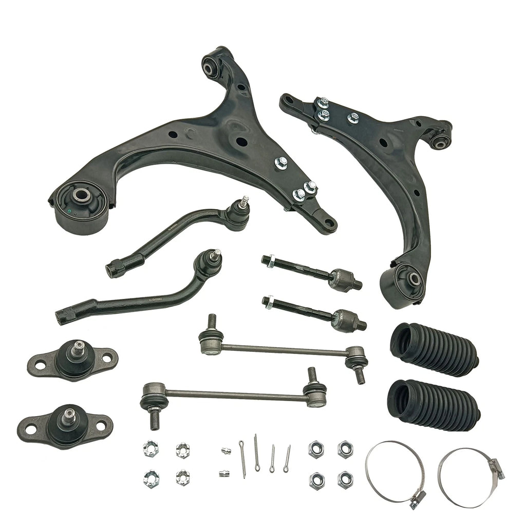 Set of 12 Suspension Control Arms with Ball Kit for Hyundai Elantra (2009–2012)