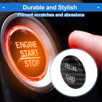 Push Start Button Cover for Mercedes Benz W176 (2012–2018) Black