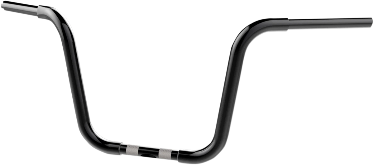 1-1/4" Bobber Ape Hanger Handlebar for Harley (300876) - 12" Black