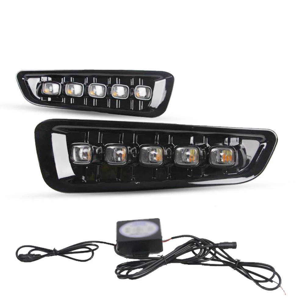 Switchback LED DRL Lights with Turn Signals for Ford F-150 Raptor (2017-2019)