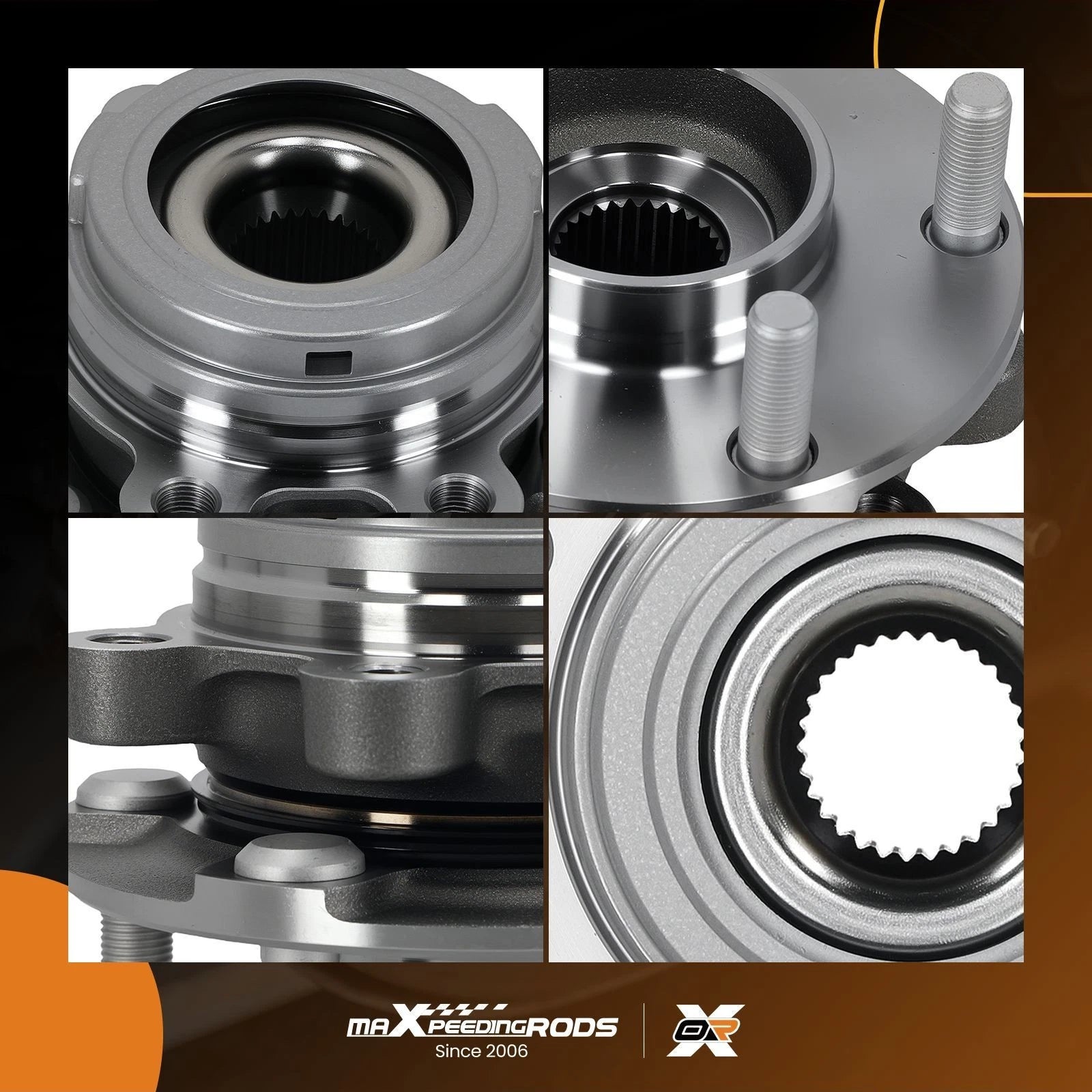 Front Wheel Hub & Bearing for Nissan Altima (2007–2013) 5-Lug ABS