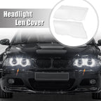 1 Pair Headlight Lens Cover for BMW E46 (1998–2001) 3126902753