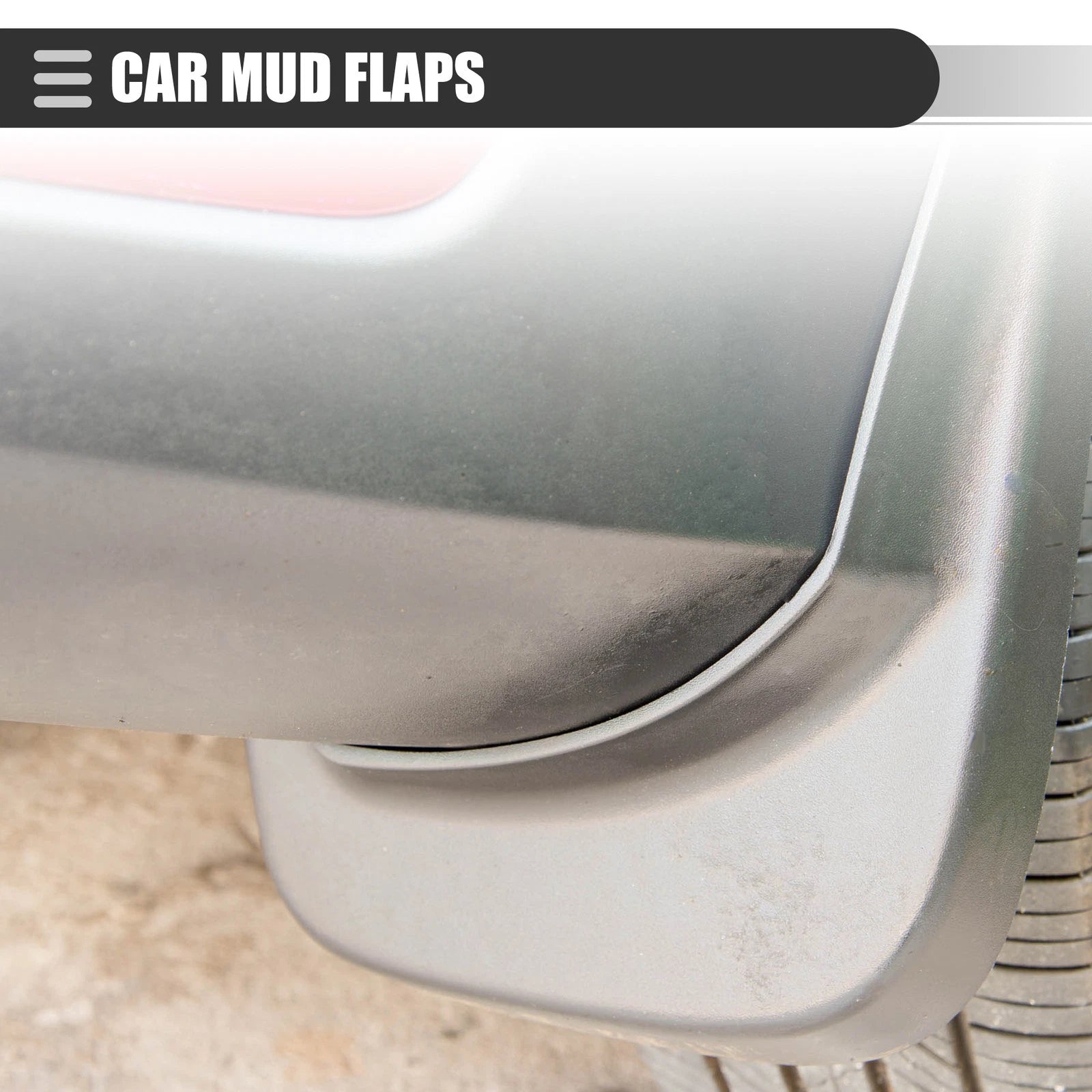Set of 4 Mud Flaps Splash Guards for Ford Ranger (2019–2022)