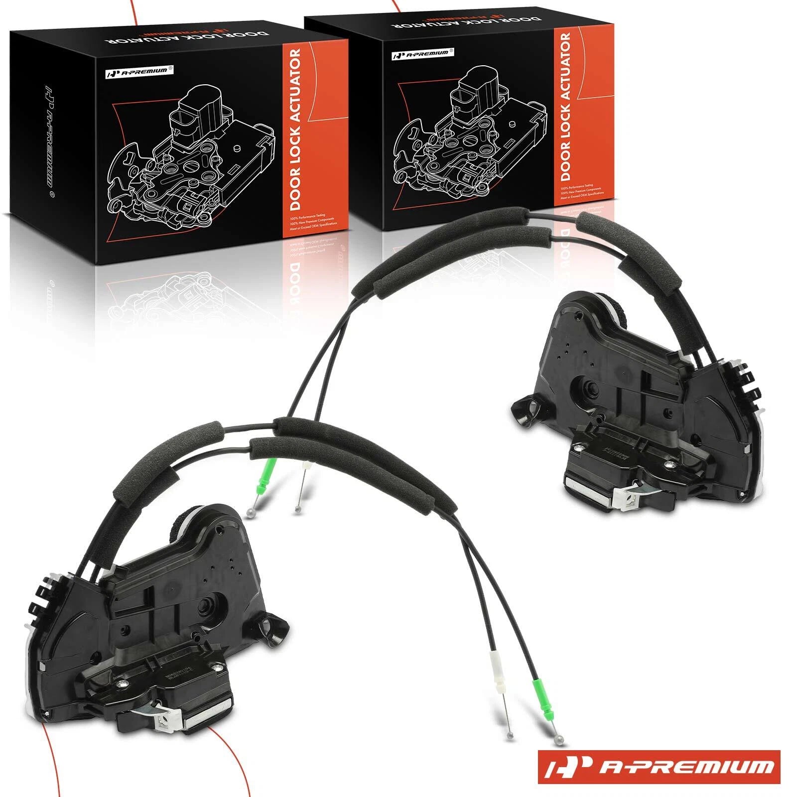2X Front Door Lock Actuator for Subaru Crosstrek (2018–2019)