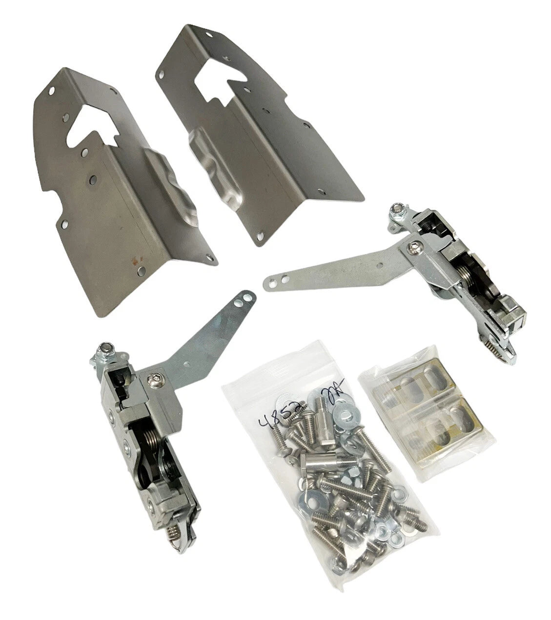 Bolt-In Bear Claw Door Latches Kit for 1948-1952 Ford Truck Stock Handles
