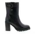 Harley-Davidson Adina Pullon D84729 Women's Black Leather Motorcycle Boots (OEM)