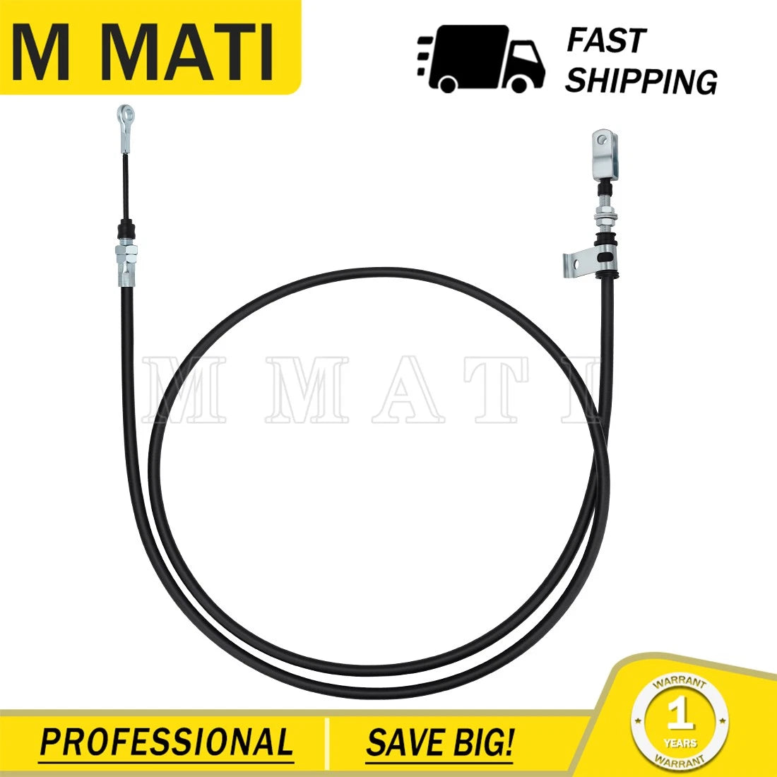 Parking Brake Cable #7081435 for Polaris Ranger 500 (2007–2009), 700 (2007–2008)