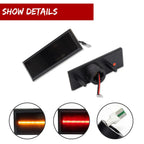 LED Side Bumper Marker Smoked Lens for Oldsmobile Cutlass 442 (1981–1988)