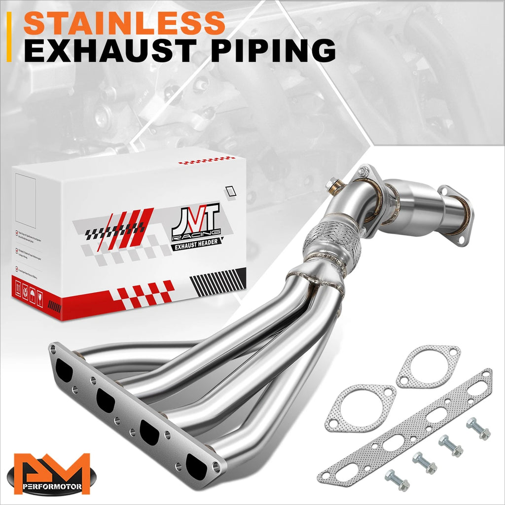 2-Piece Stainless Steel Exhaust Manifold Header for Mini Cooper (2002–2006)
