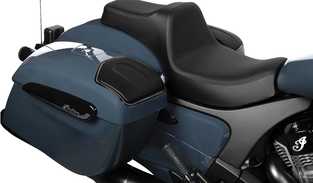 Predator III 2-Up Seat for Harley-Davidson (2000–2023) - Vinyl/Solar Leather
