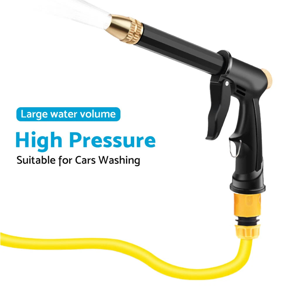 Stainless High Pressure Water Hose Spray Nozzle for Home Garden Car