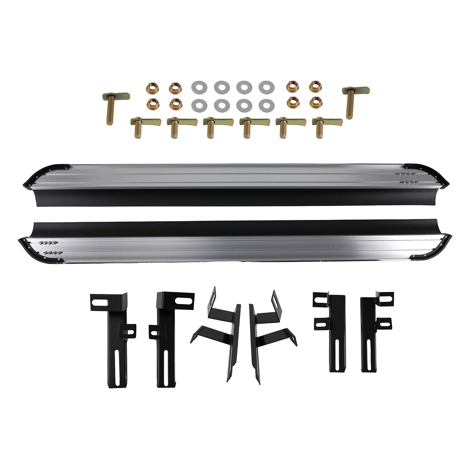 Aluminum Side Step Bar for Toyota Highlander (2020–2025) Black Running Board