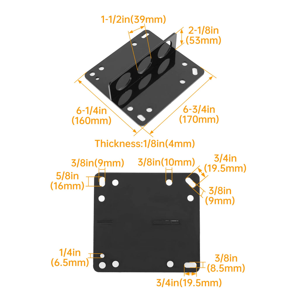 Engine Lift Plate Bracket for SBC BBC LSX (Fits Various Models)
