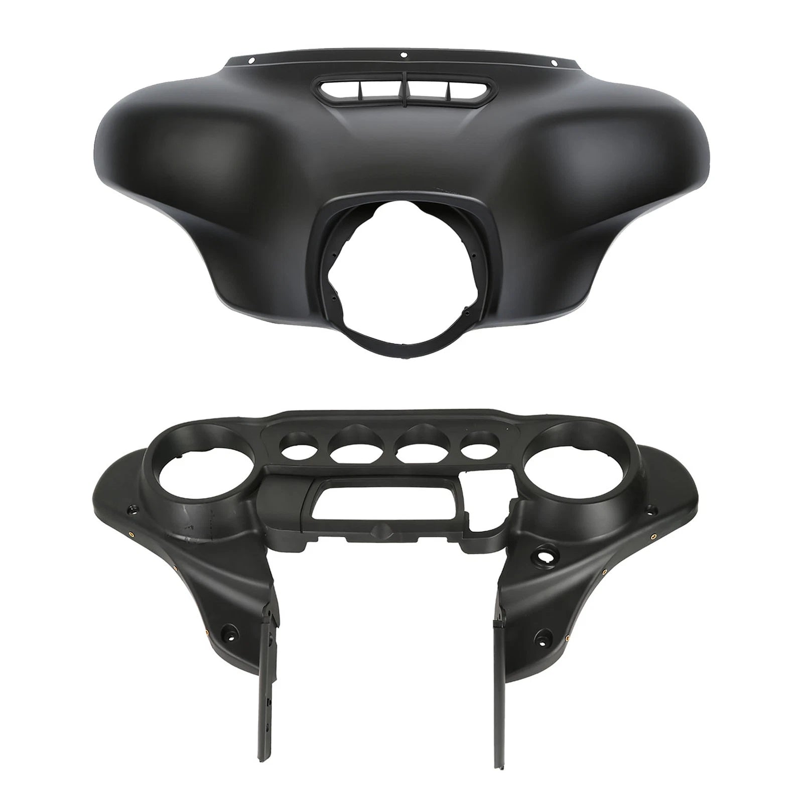 Matte Black Batwing Fairing for Harley Touring Street Glide (2014–2023)