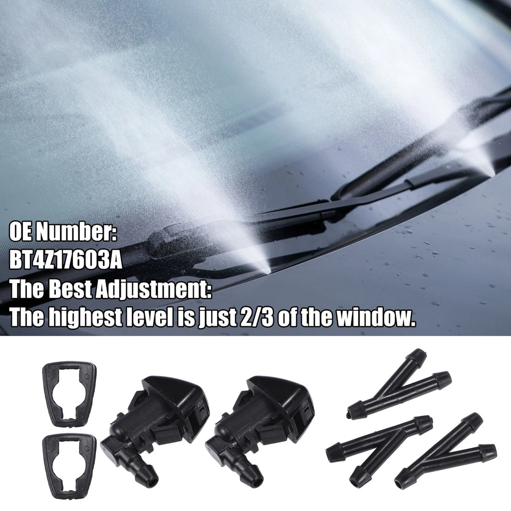 Set of 2 Windshield Washer Nozzles for Ford Edge (2015–2023) No.BT4Z17603A