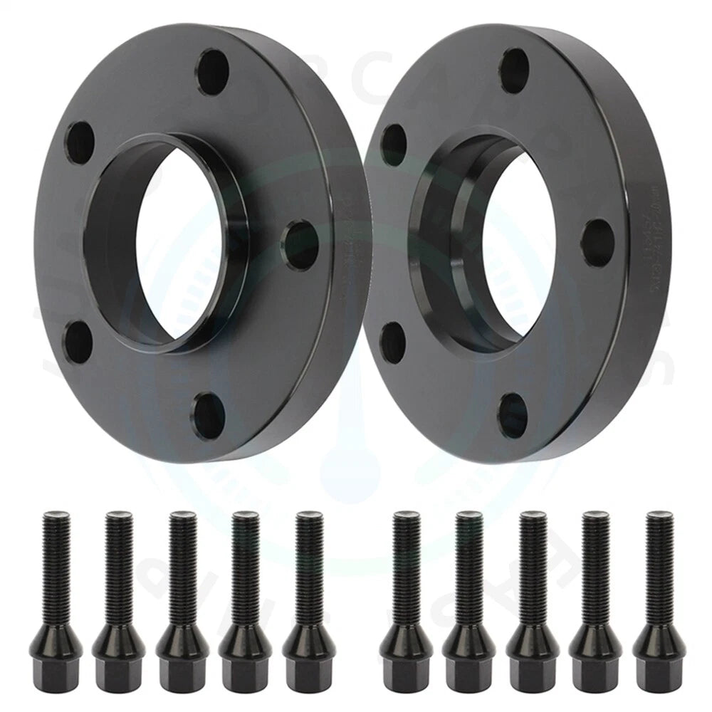 Set of 2 Wheel Spacers for BMW 525i M5 540i  20mm 5x120 Hubcentric