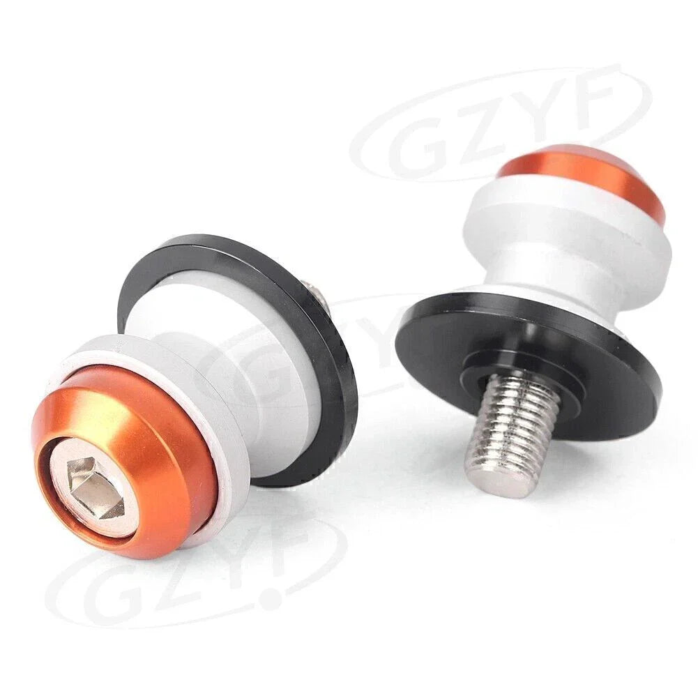 10mm CNC Swingarm Sliders Spools for Kawasaki Z750 Z1000 (2007-2016)