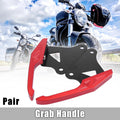 1 Pair Rear Seat Grab Rail Handle Red for Honda MSX125 (2013–2020)