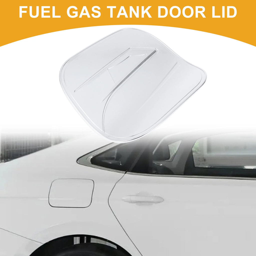 Fuel Tank Door Cap for Toyota CHR (2018–2025) Chrome Silver Tone