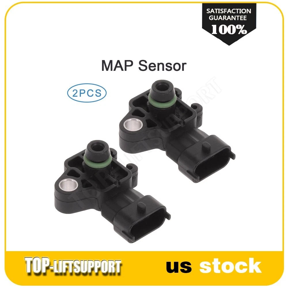 2X MAP Sensor for Chevrolet Silverado 3500 HD