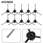 Set of 4 Side Brushes for Airzeen R7 J10 Laresar P10 Robot Vacuum Cleaner