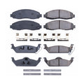 PowerStop Z17 Low-Dust Ceramic Disc Brake Pads Kit for Dakota (2003–2004)