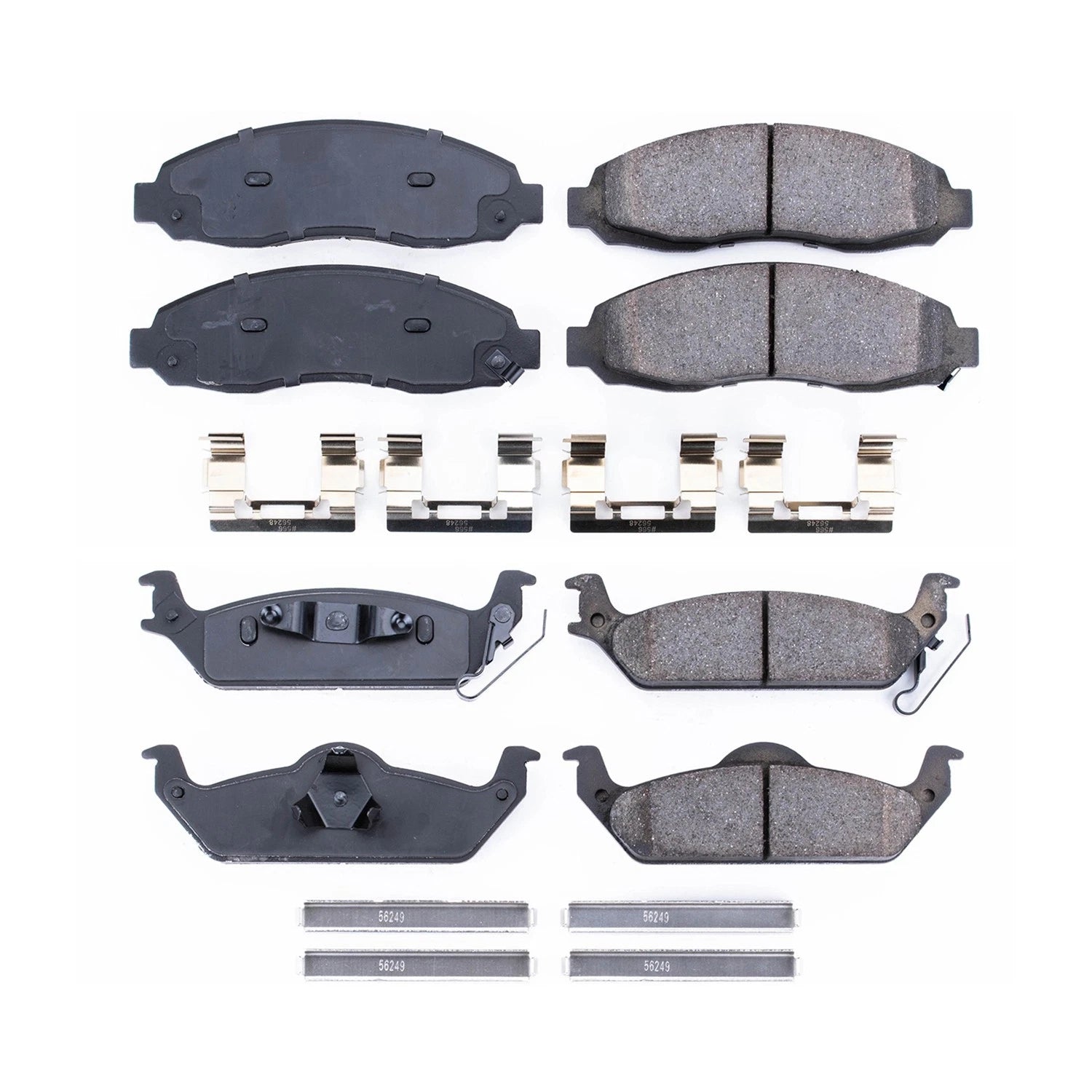 PowerStop Z17 Low-Dust Ceramic Disc Brake Pads Kit for Dakota (2003–2004)