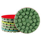 Set of 6 Concrete Polishing Discs 4 Inch Diamond Pads for Floor Maintenance