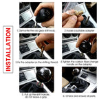 Carbon Fiber Round Ball Gear Shift Knob Universal