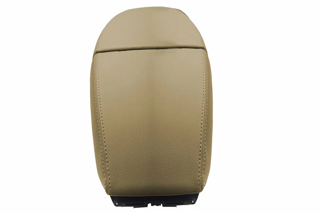 Leather Console Lid Armrest Cover for BMW E63 E64 650 (2003–2010) Beige