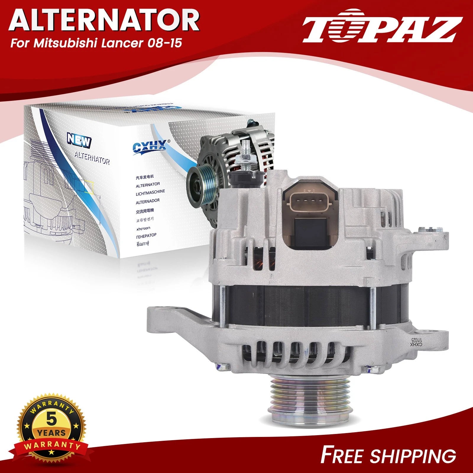 135A Alternator for Mitsubishi Lancer (2008–2015)