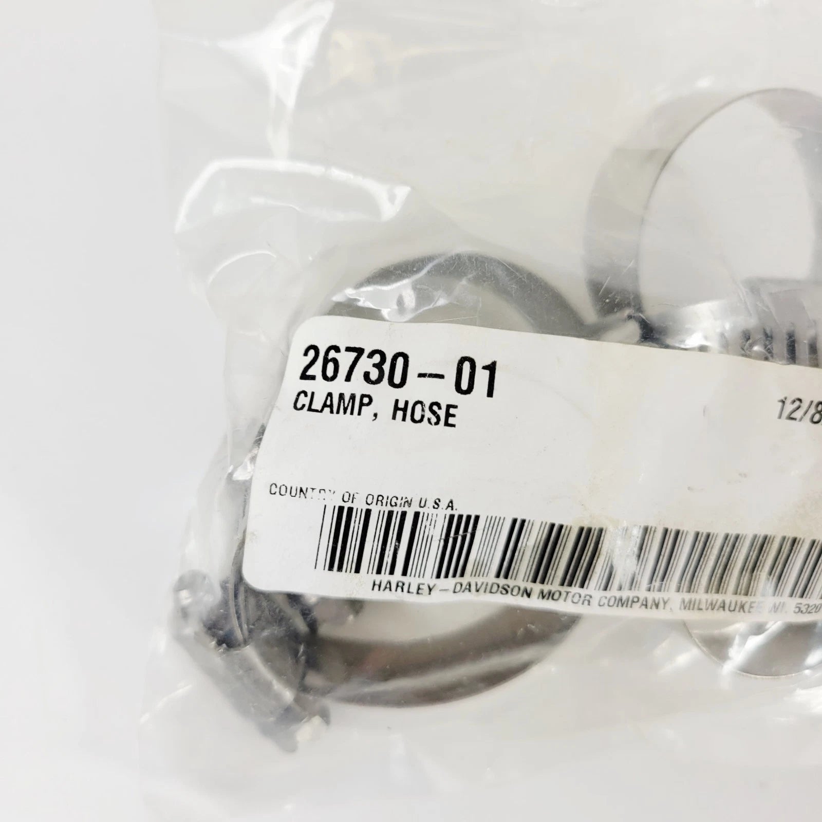 5 Pack Exhaust Clamp Hose for Harley-Davidson V-Rod (OEM 26730-01)