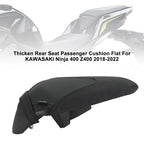 Rear Seat Passenger Cushion for Kawasaki Ninja 400 Z400 (2018–2022)
