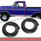 Rubber Door Seals Weatherstrip Pair for Ford F100 F150 F250 F350 (1973–1979)