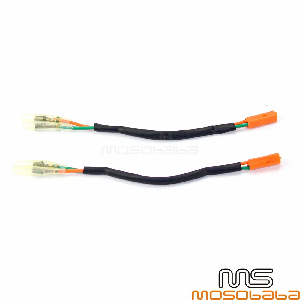 Wire Turn Signal Adapters Plug Connector Harness for Kawasaki Ninja ZX 6R 9R