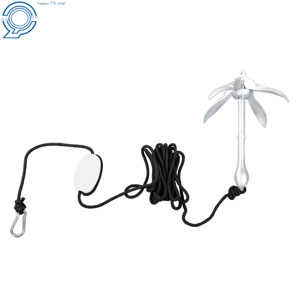 Kayak Anchor Kit for PWC Boat Canoe (3.3 lb with 26.2 ft Rope)