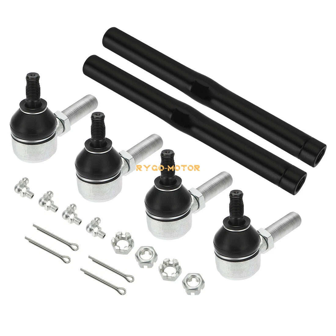 2X Tie Rod End Assembly Kit 70074-G01, 70074-G02 for EZGO E-Z-Go Golf Cart (1994–2023)