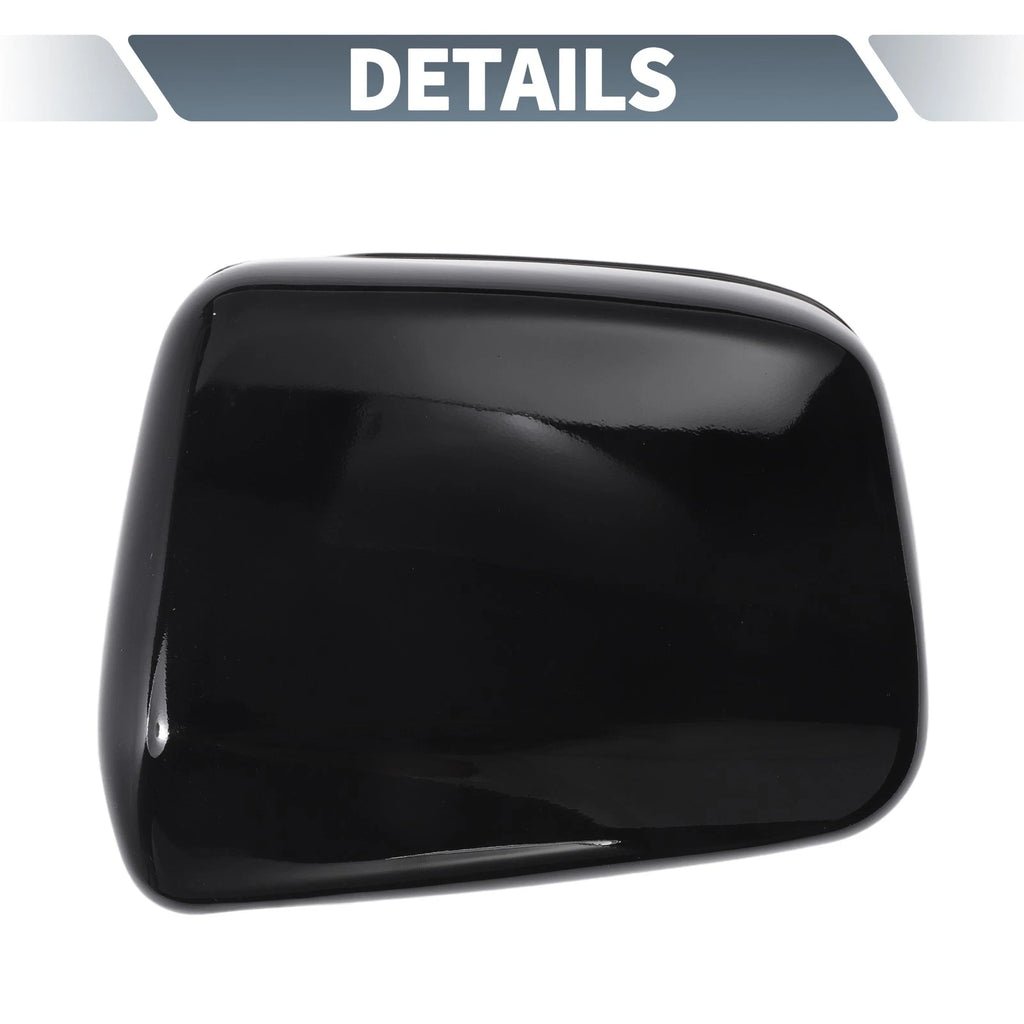 Pair Rearview Mirror Cover Overlay Gloss Black for Lexus RX300 (1999–2003)