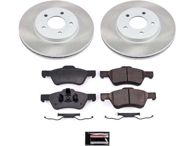 Front Brake Pad and Rotor Kit for Mazda Tribute (2008–2010) NY353KR