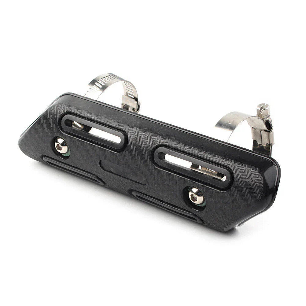 Chrome Exhaust Muffler Pipe Heat Shield Cover for Motorcycle (Universal)