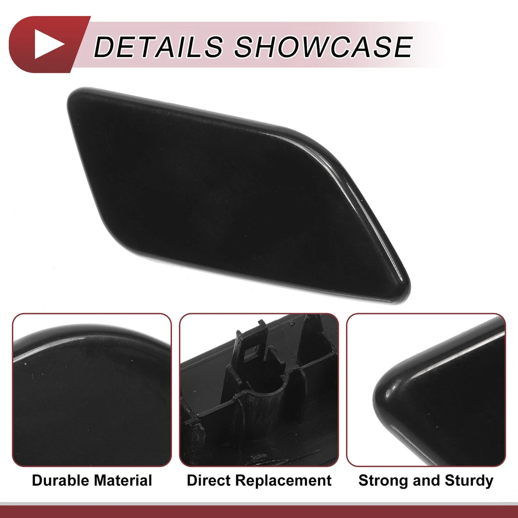 Front Right Washer Nozzle Cover Cap for Subaru Forester (2022–2024) Black