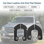 Set of 1 Car Door Leather Anti Kick Pad Sticker for Mercedes-Benz GLB (2020–2025)