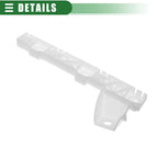 Front Right Bumper Bracket for Mitsubishi Lancer (2008–2017) No. 6400F550 White