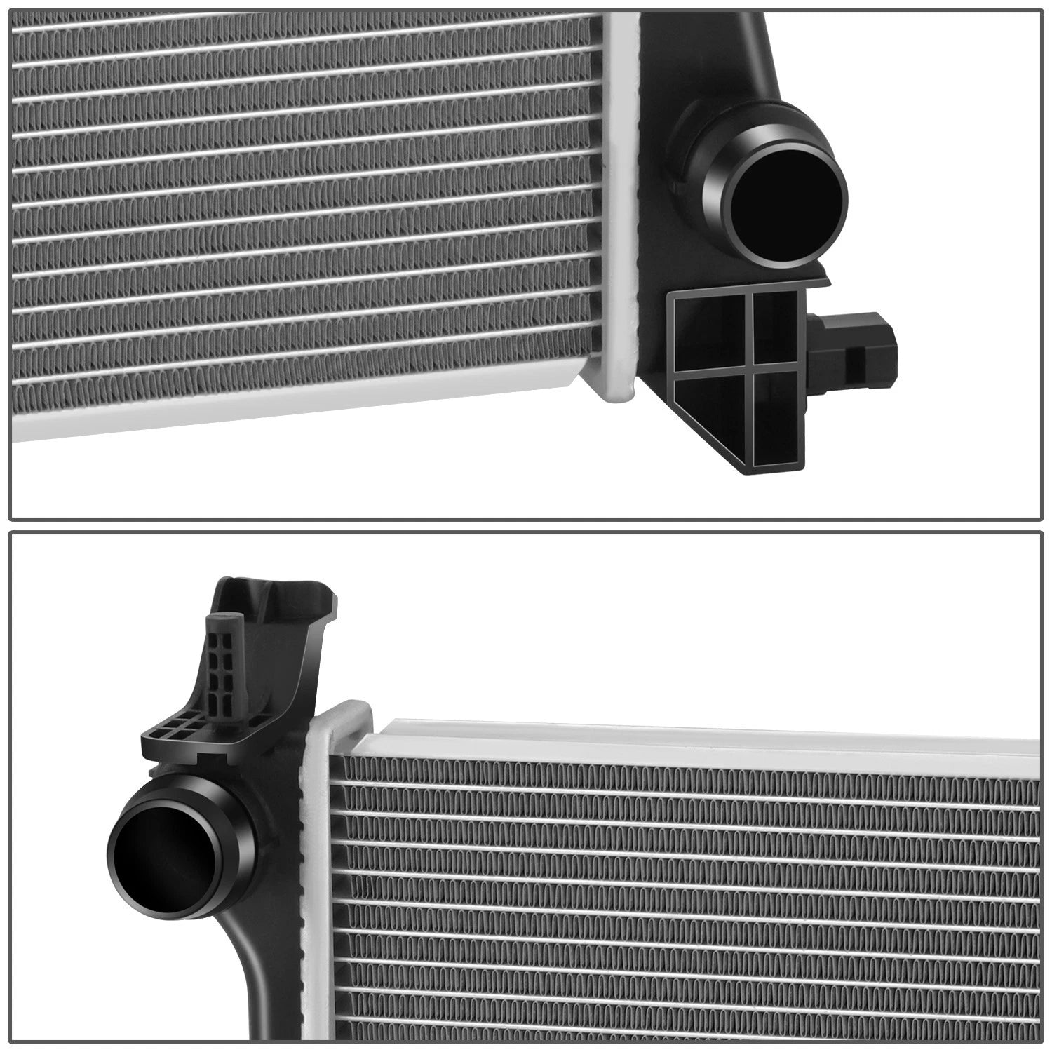 Aluminum Core Cooling Radiator for Fiat 500L (2014–2019) DPI 13513