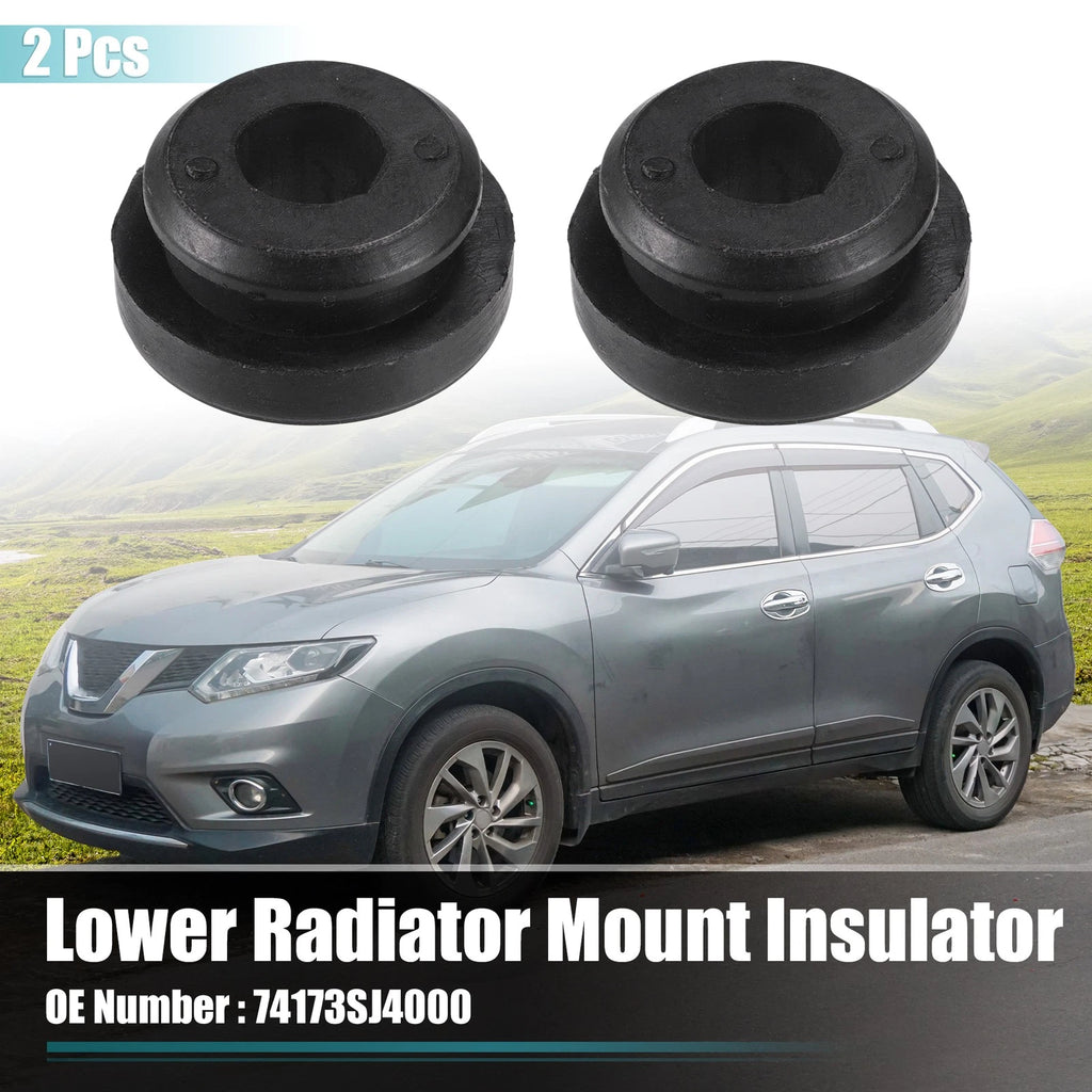 2X Upper Radiator Mount Insulator No. 74173SJ4000 for Honda Accord (1990–2020)