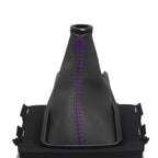 Manual Shift Boot Cover for Honda Civic (2016–2020) Purple Stitch